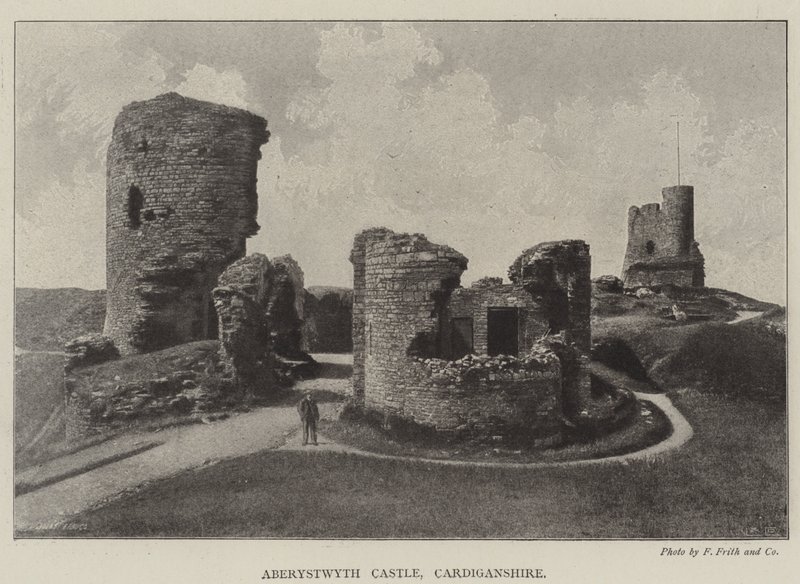 Castillo de Aberystwyth, Cardiganshire de English Photographer