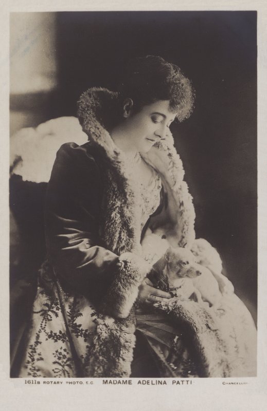 Adelina Patti, soprano de coloratura italiana de English Photographer