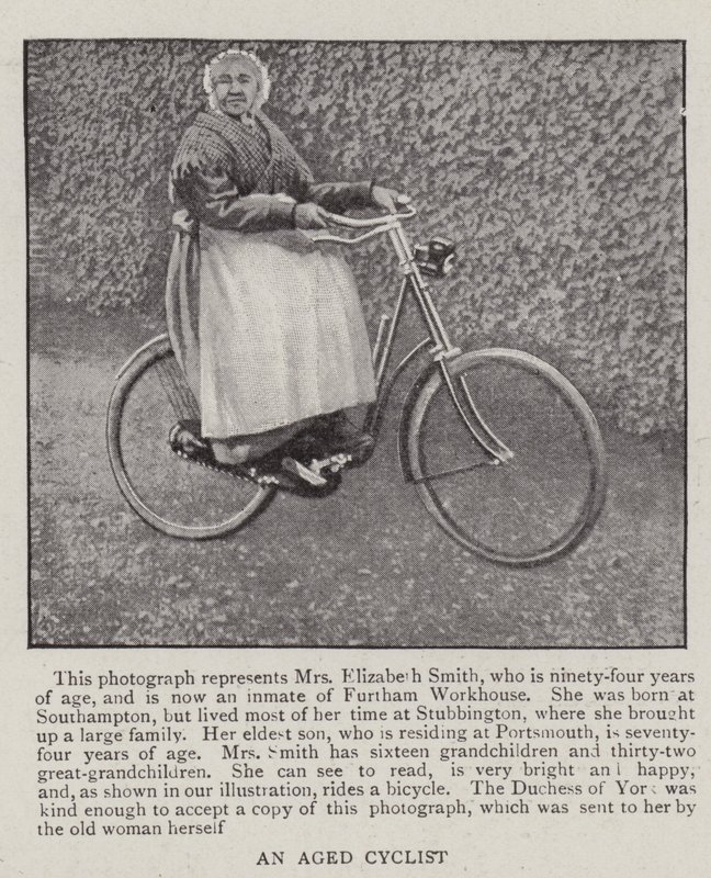 Un Ciclista Anciano de English Photographer