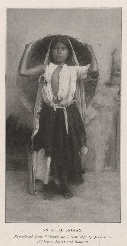 Un indio azteca de English Photographer