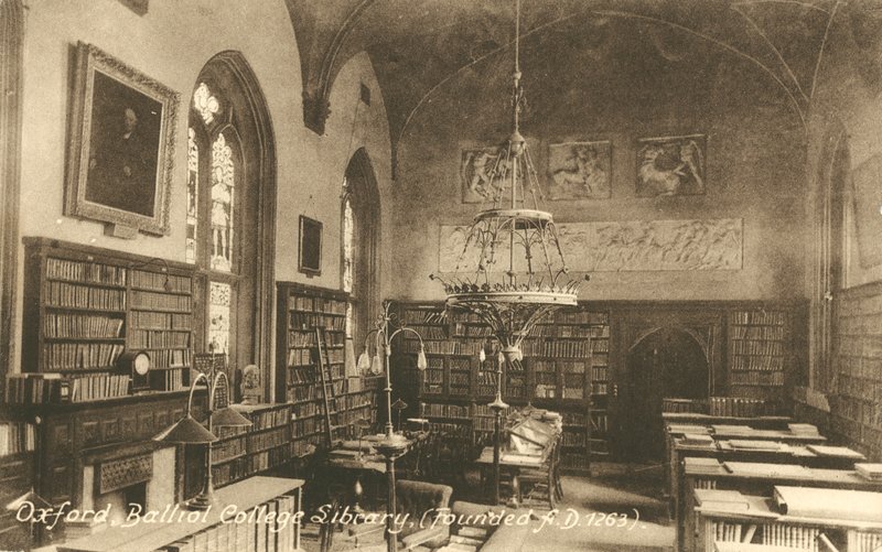 Biblioteca del Balliol College, Oxford de English Photographer