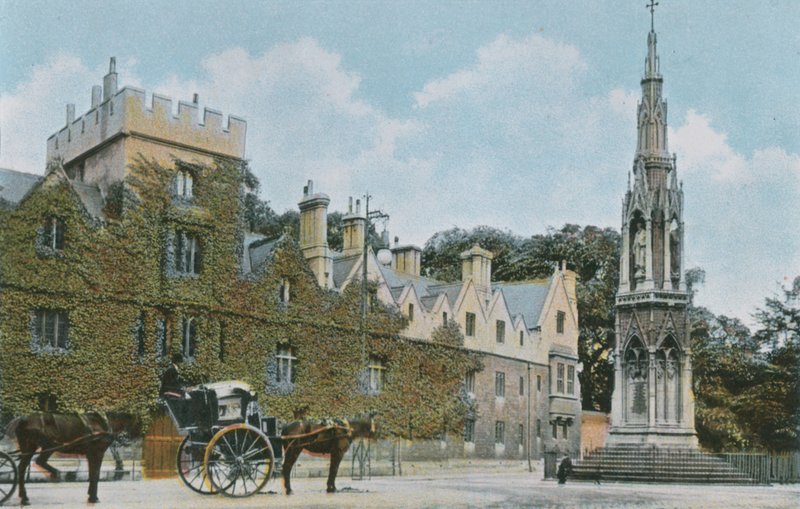 Balliol College y el Memorial de los Mártires de English Photographer