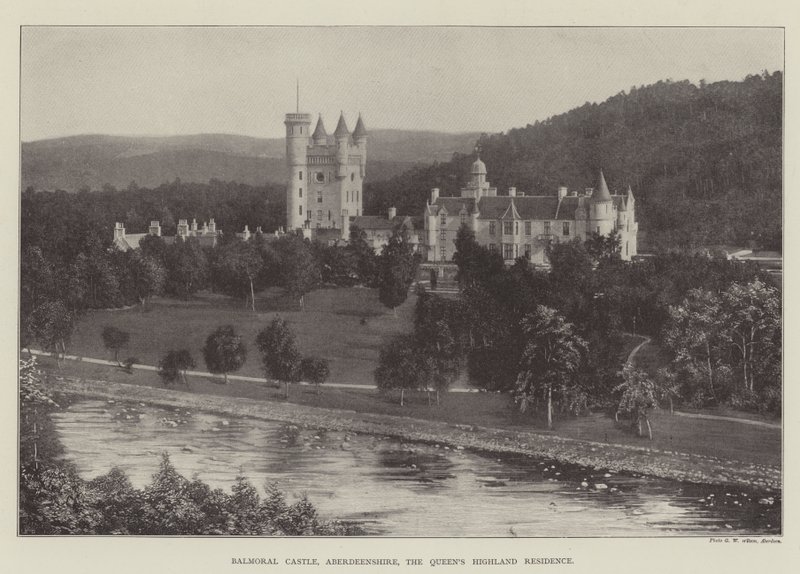 Castillo de Balmoral, Aberdeenshire, la Residencia de la Reina en las Tierras Altas de English Photographer