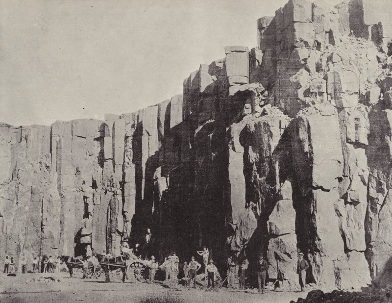 Columnas Basálticas, Canteras de Kiama, Nueva Gales del Sur de English Photographer