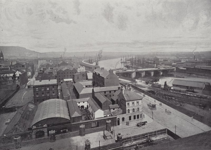 Belfast, vista panorámica de English Photographer