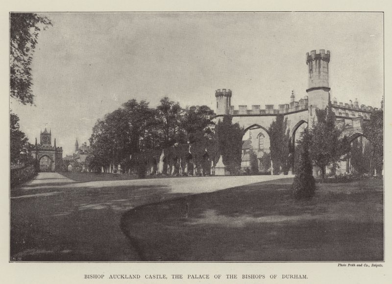 Castillo de Bishop Auckland, el palacio de los obispos de Durham de English Photographer