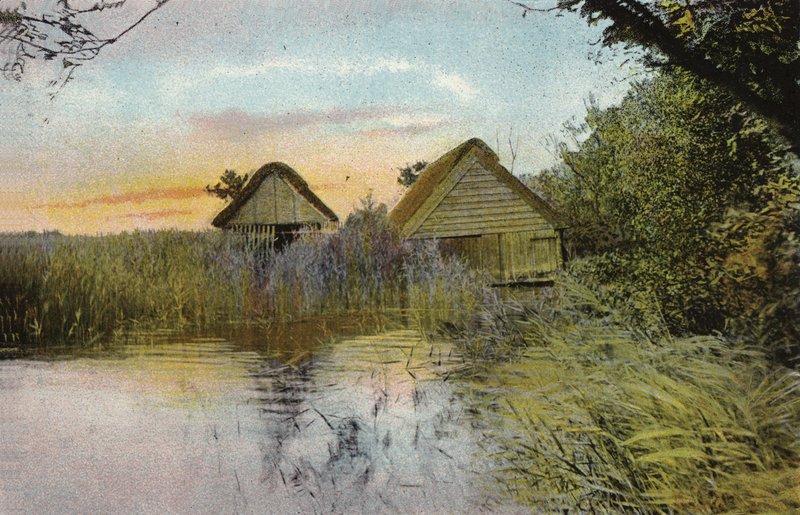 Casas de Barcos, Horsey Mere de English Photographer