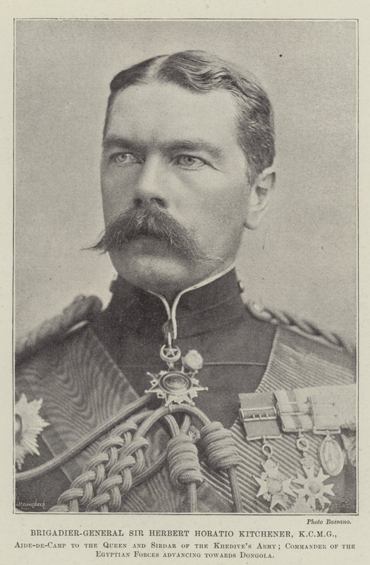 General de Brigada Sir Herbert Horatio Kitchener, KCMG de English Photographer