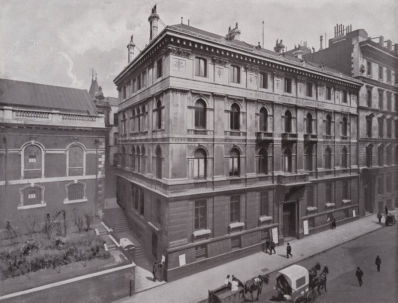 Casa de la Sociedad Bíblica Británica y Extranjera, Calle Reina Victoria de English Photographer