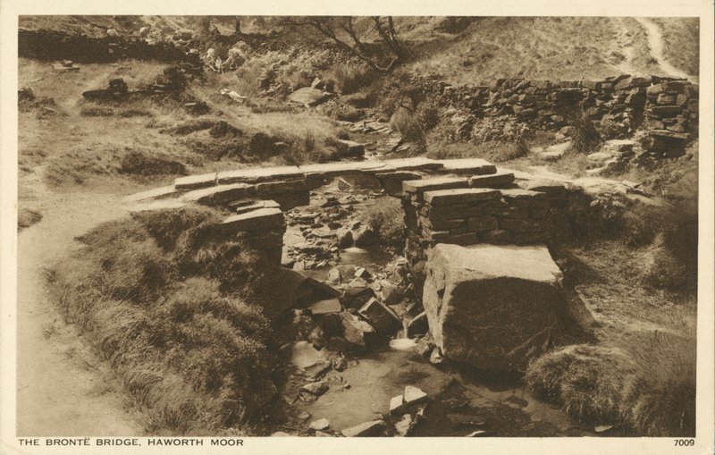 Puente Bronte, Haworth Moor, Yorkshire de English Photographer