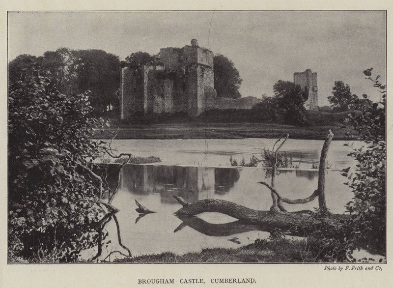 Castillo de Brougham, Cumberland de English Photographer