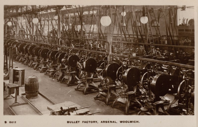 Fábrica de balas, Arsenal, Woolwich de English Photographer