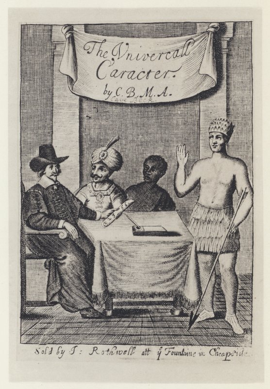 C Beck, El Caracter Universal, I Rothwell 1657 de English Photographer