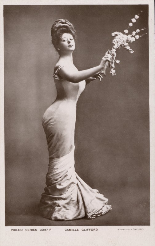 Camille Clifford, la original Chica Gibson de English Photographer