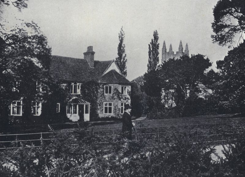 Canon Kingsley y su casa, Eversley Rectory, Hampshire de English Photographer