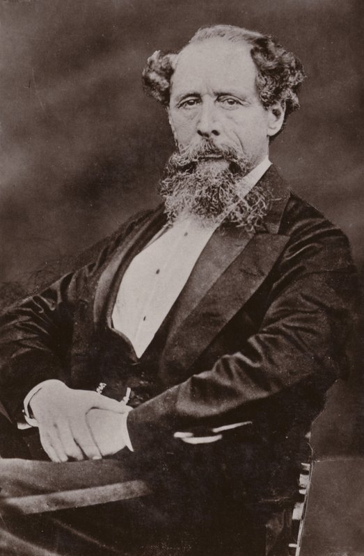 Charles Dickens (1812-1870), novelista inglés de English Photographer