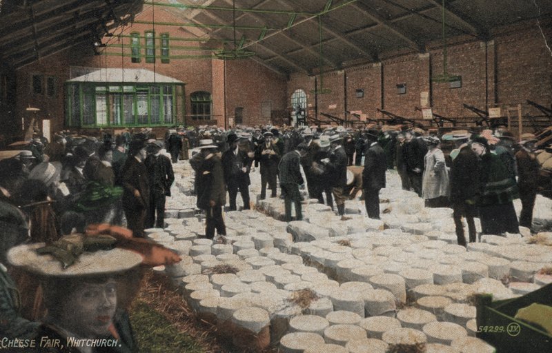 Feria del queso, Whitchurch, Inglaterra de English Photographer