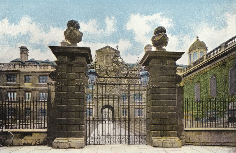 Puerta de Clare College de English Photographer