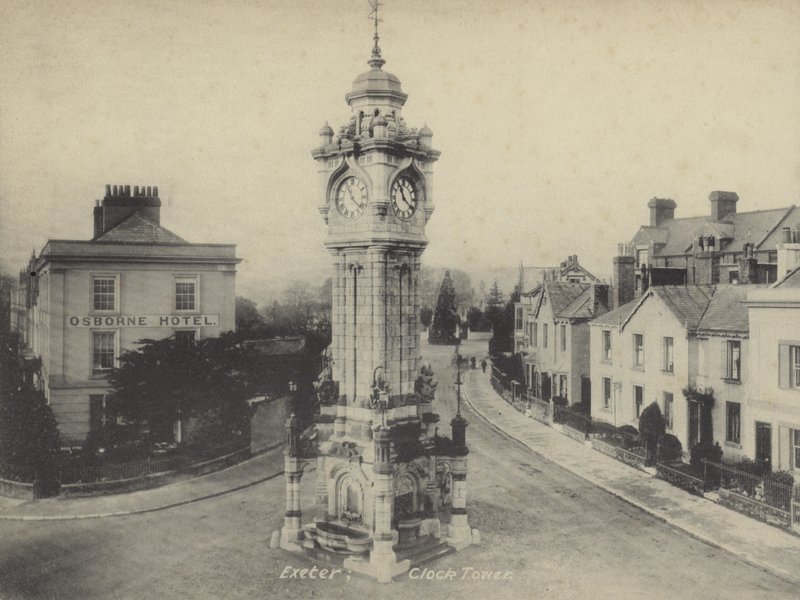 Torre del reloj, Exeter, Devon de English Photographer