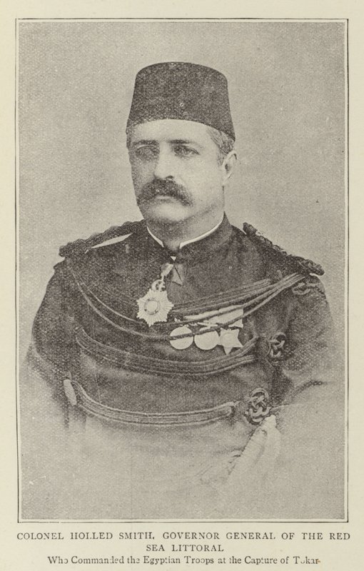 Coronel Holled Smith, Gobernador General del Litoral del Mar Rojo de English Photographer