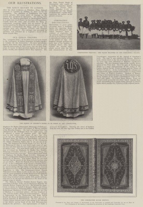 Coronación de Eduardo VII de English Photographer