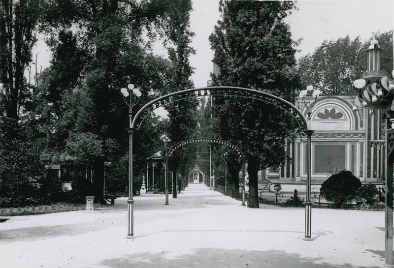 Jardines Cremorne, Londres: Paseo Central de English Photographer