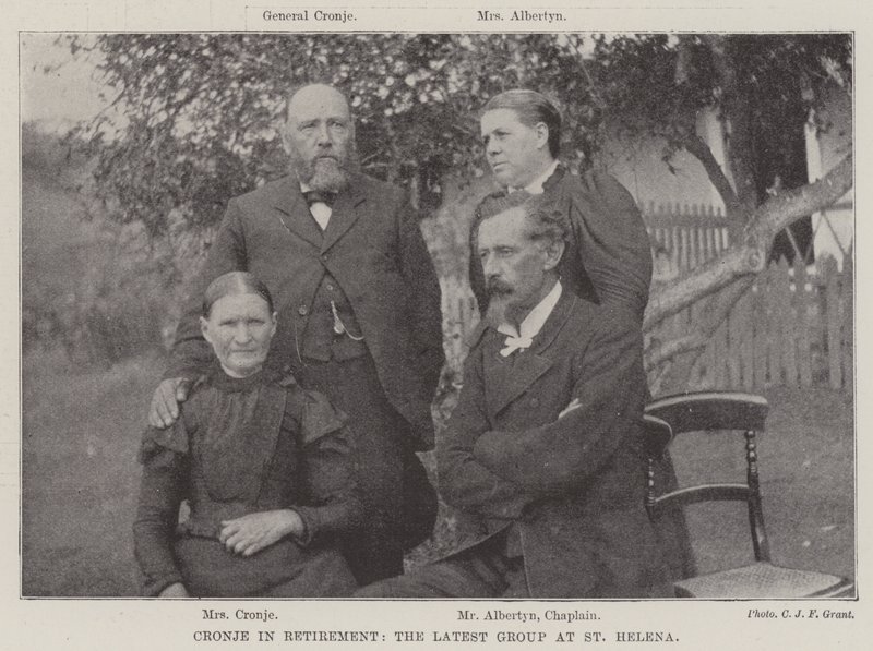 Cronje en retiro, el último grupo en Santa Helena de English Photographer