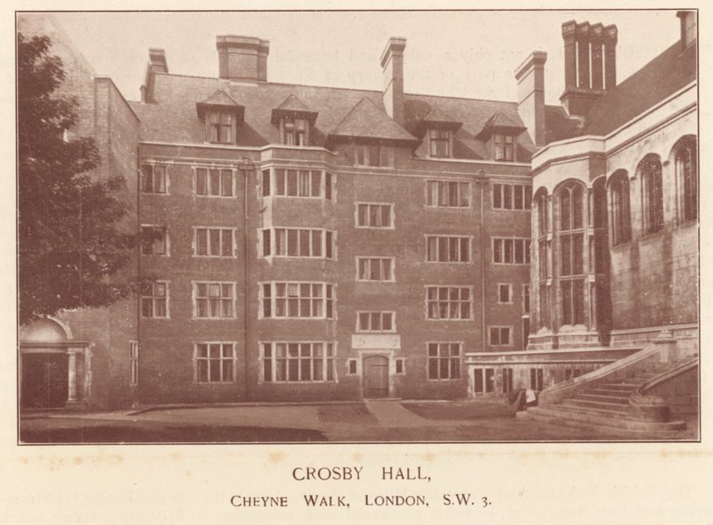 Crosby Hall, Cheyne Walk, Londres de English Photographer