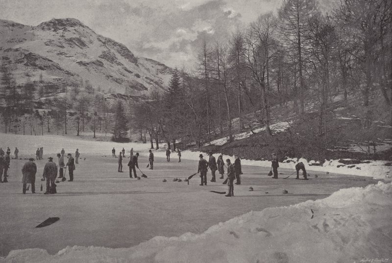Curling en Birnam de English Photographer