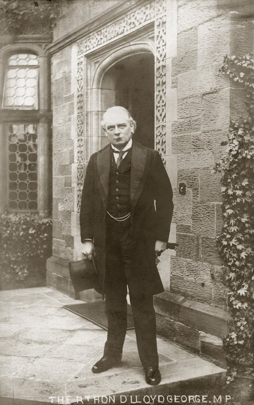 David Lloyd George, político liberal galés de English Photographer