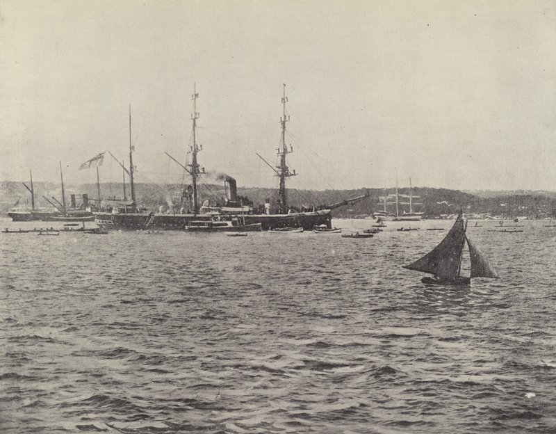 Salida del HMS Calliope de English Photographer