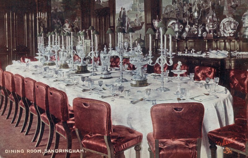 Comedor en Sandringham House, Norfolk (foto) de English Photographer