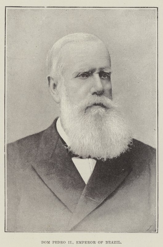 Dom Pedro II, Emperador de Brasil de English Photographer