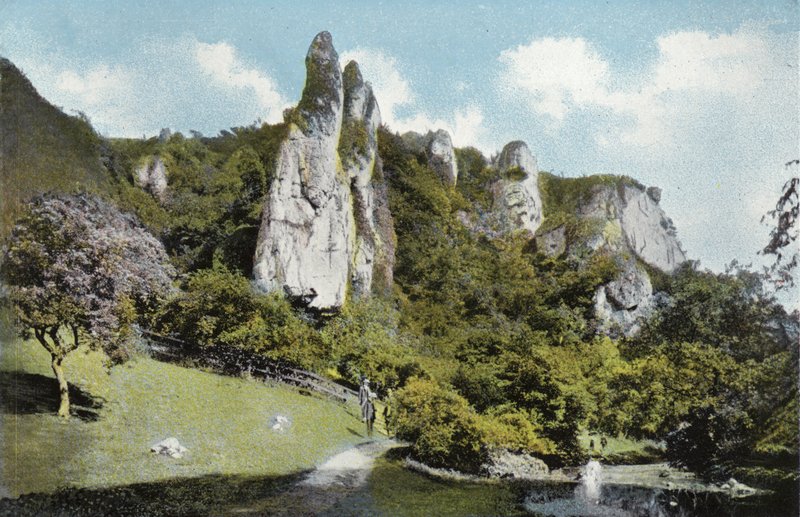 Dovedale, Tors de Pickering de English Photographer