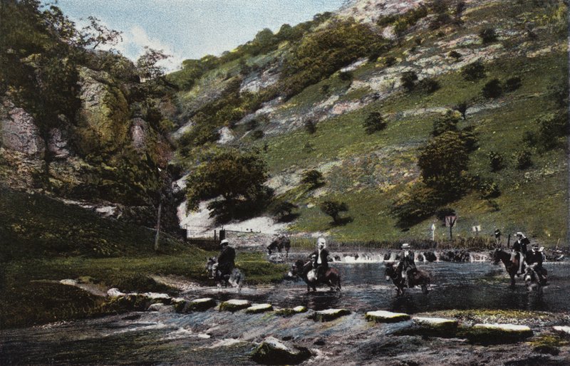 Dovedale, Las Piedras de Paso de English Photographer