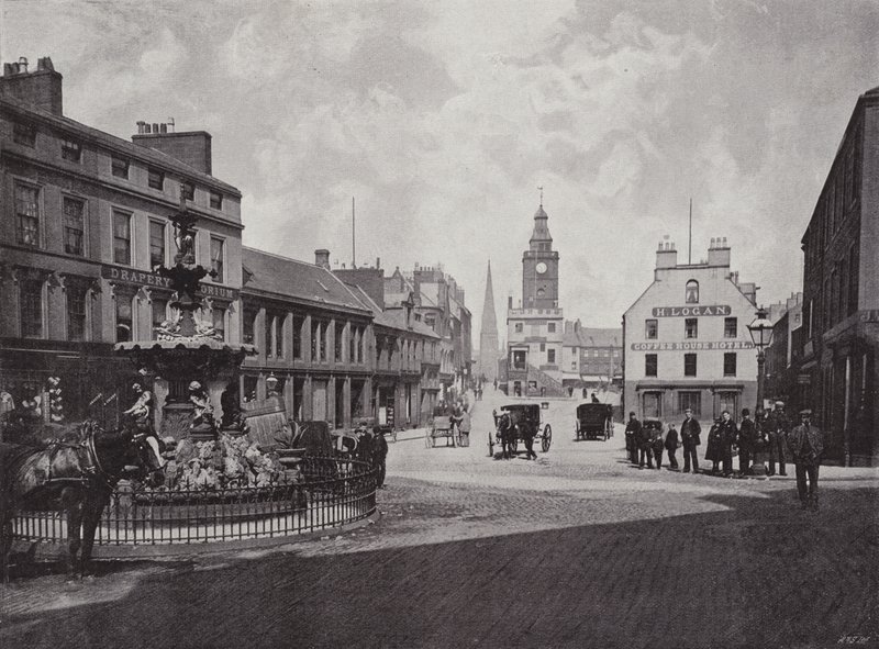 Dumfries, Calle Principal de English Photographer