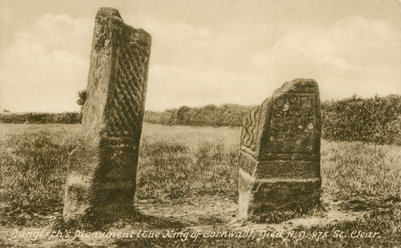 Monumento de Dungerth, St Clear, Cornwall de English Photographer