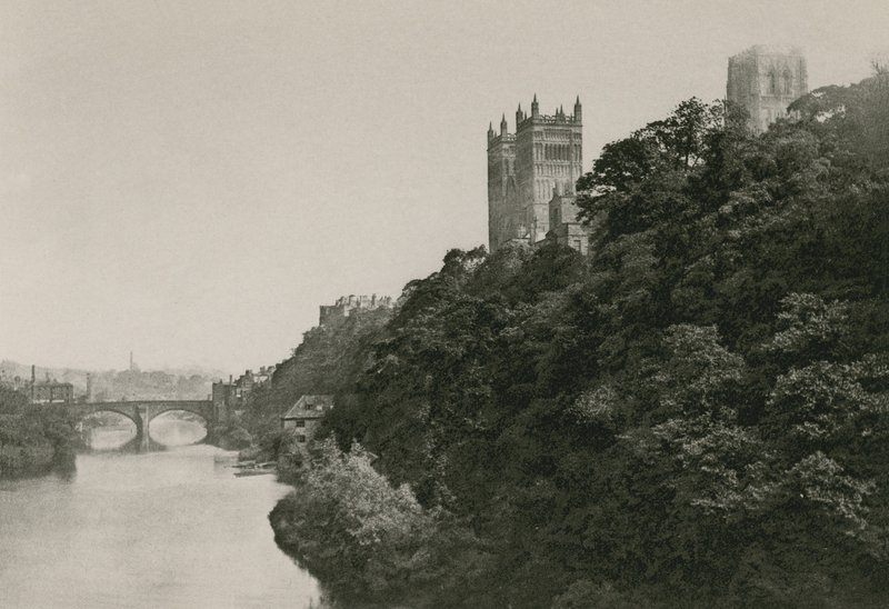 Catedral de Durham, desde el Puente Prebend de English Photographer