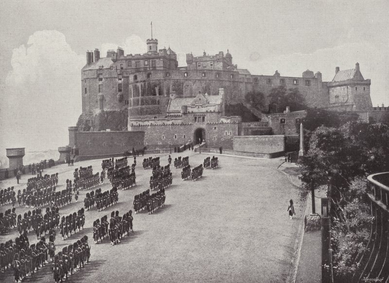 Castillo de Edimburgo, La Explanada de English Photographer