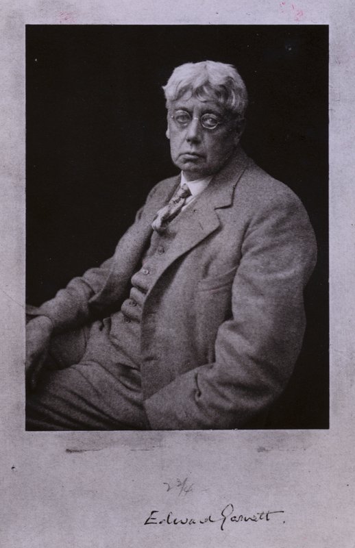 Edward Garnett, escritor, crítico literario y editor inglés de English Photographer