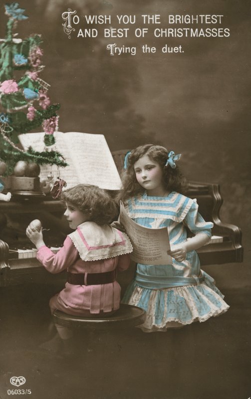 Postal eduardiana de English Photographer