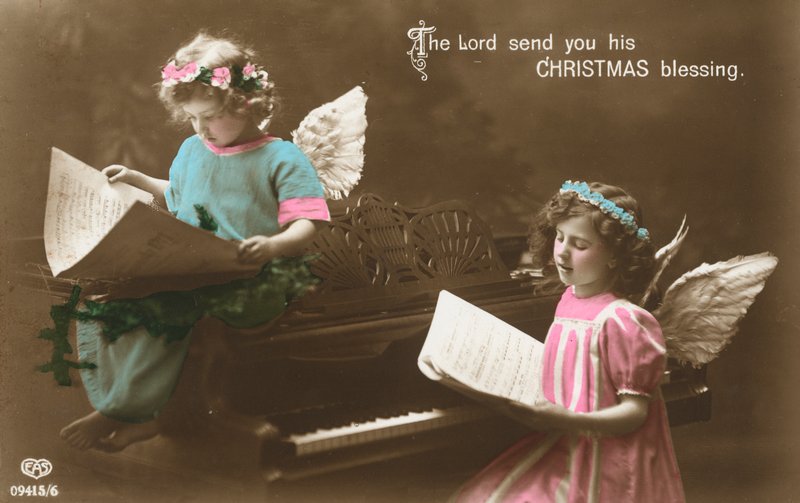 Postal eduardiana de English Photographer