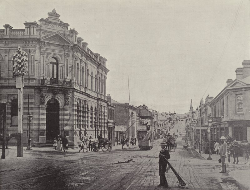 Calle Elizabeth, Hobart de English Photographer