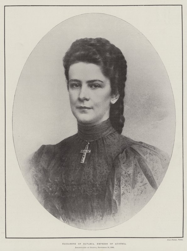Isabel de Baviera, Emperatriz de Austria de English Photographer