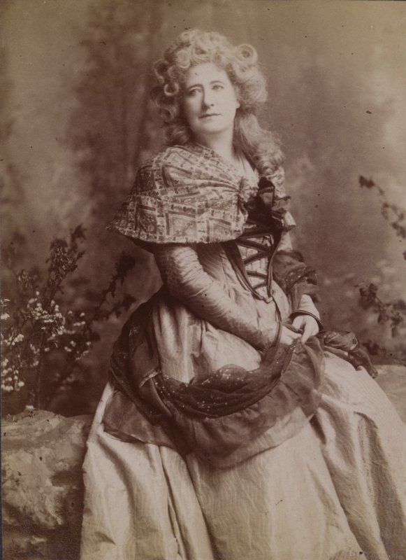 Ellen Terry como Clarisse en Robespierre, Teatro Lyceum de English Photographer