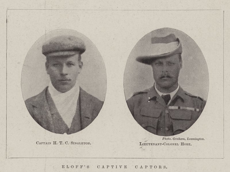 Captores cautivos de Eloff de English Photographer