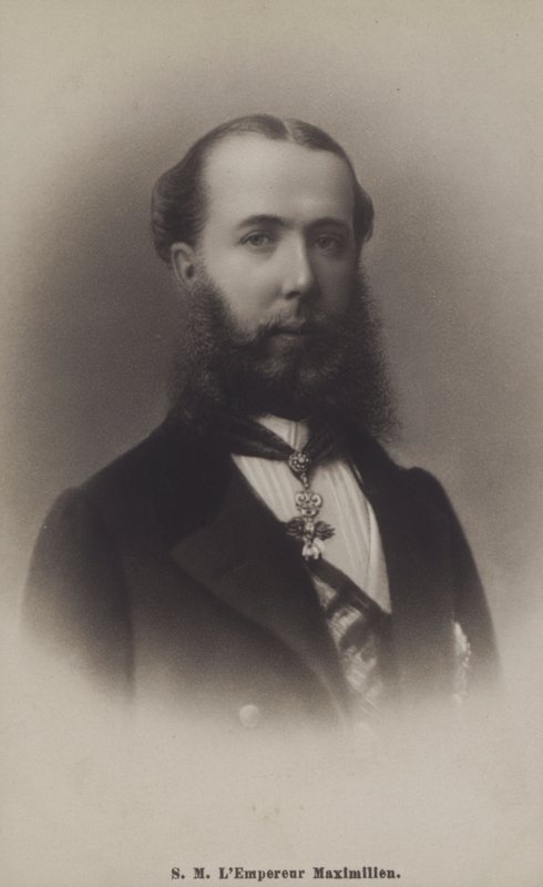 Emperador Maximiliano de México (foto en blanco y negro) de English Photographer