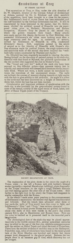 Excavaciones en Troya de English Photographer