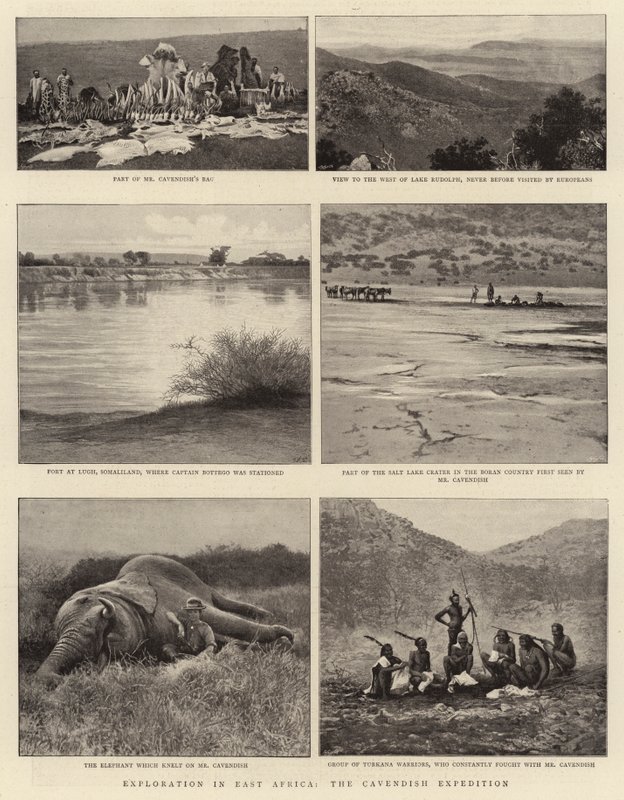 Exploración en África Oriental, la expedición Cavendish de English Photographer