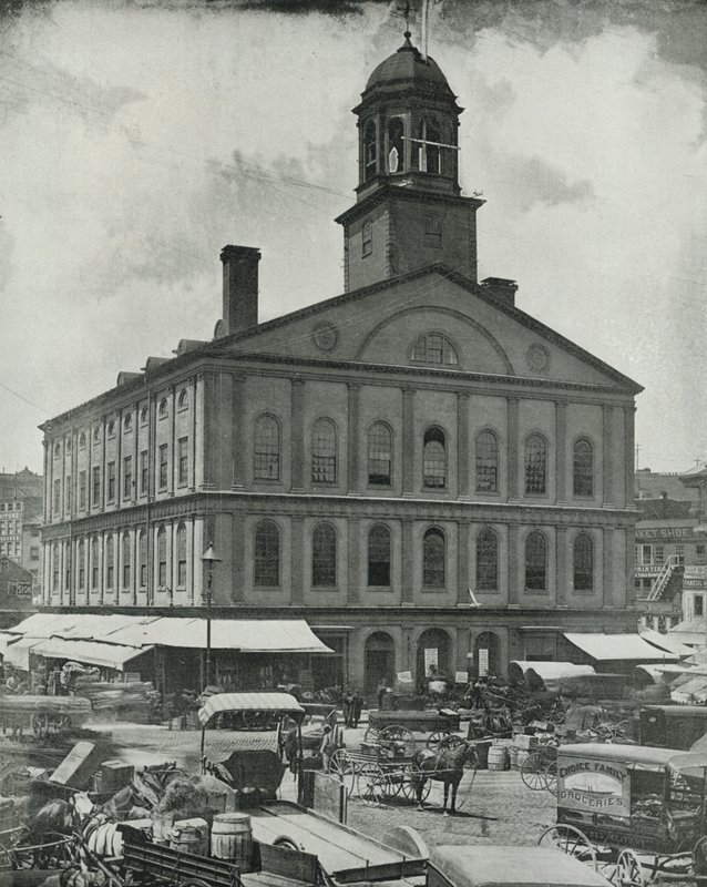 Faneuil Hall, Boston de English Photographer